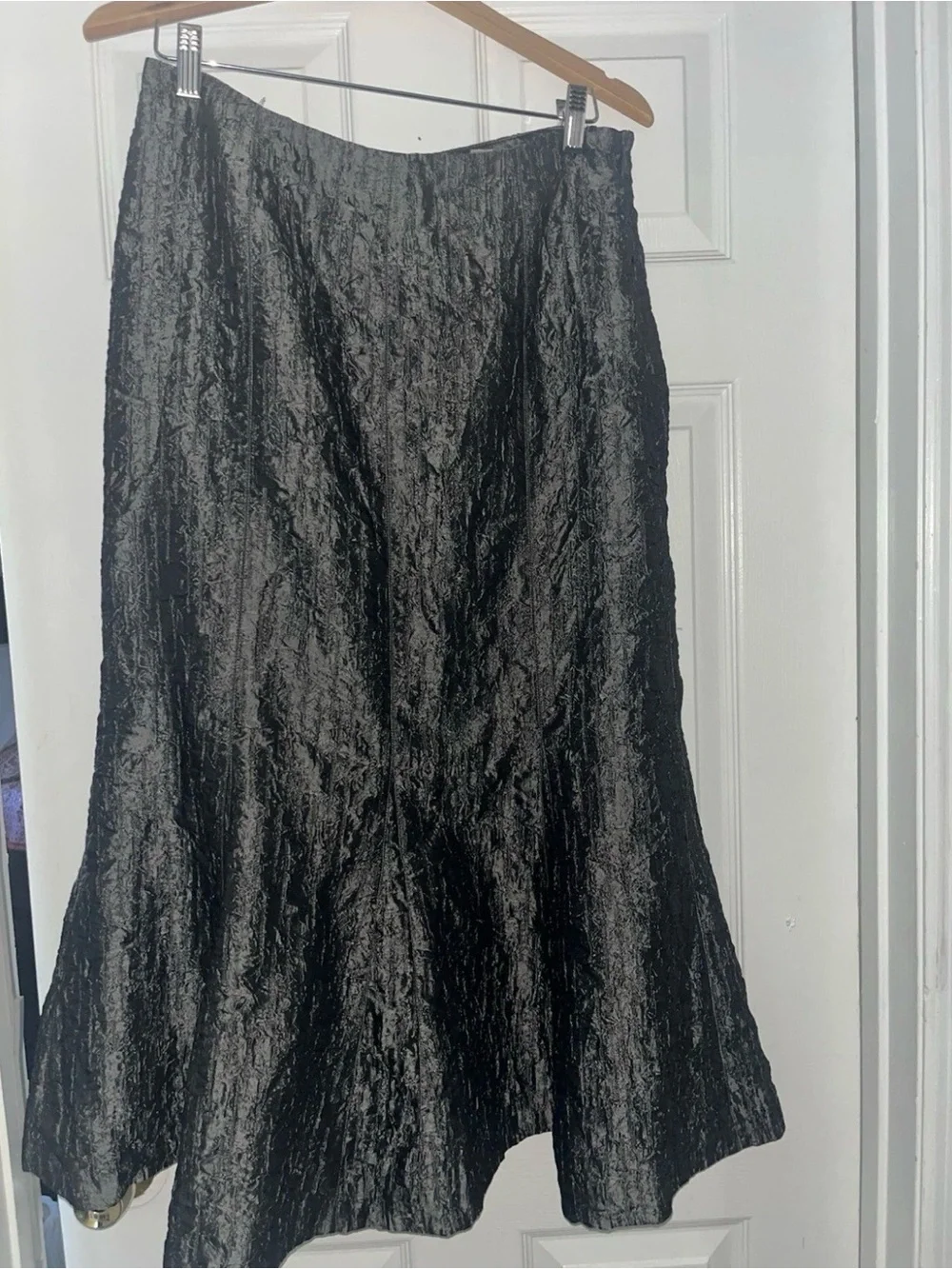Peter NyGard Skirt Women's Size 8 Gray Lined Midi Business Party Classic